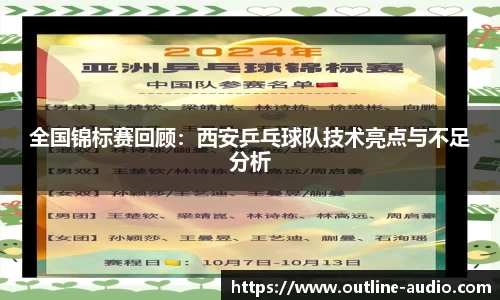 全国锦标赛回顾:西安乒乓球队技术亮点与不足分析